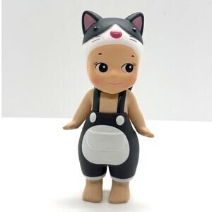 New Kewpie/Angel Mini Figure in Tuxedo Cat Costume, Open Blind Box